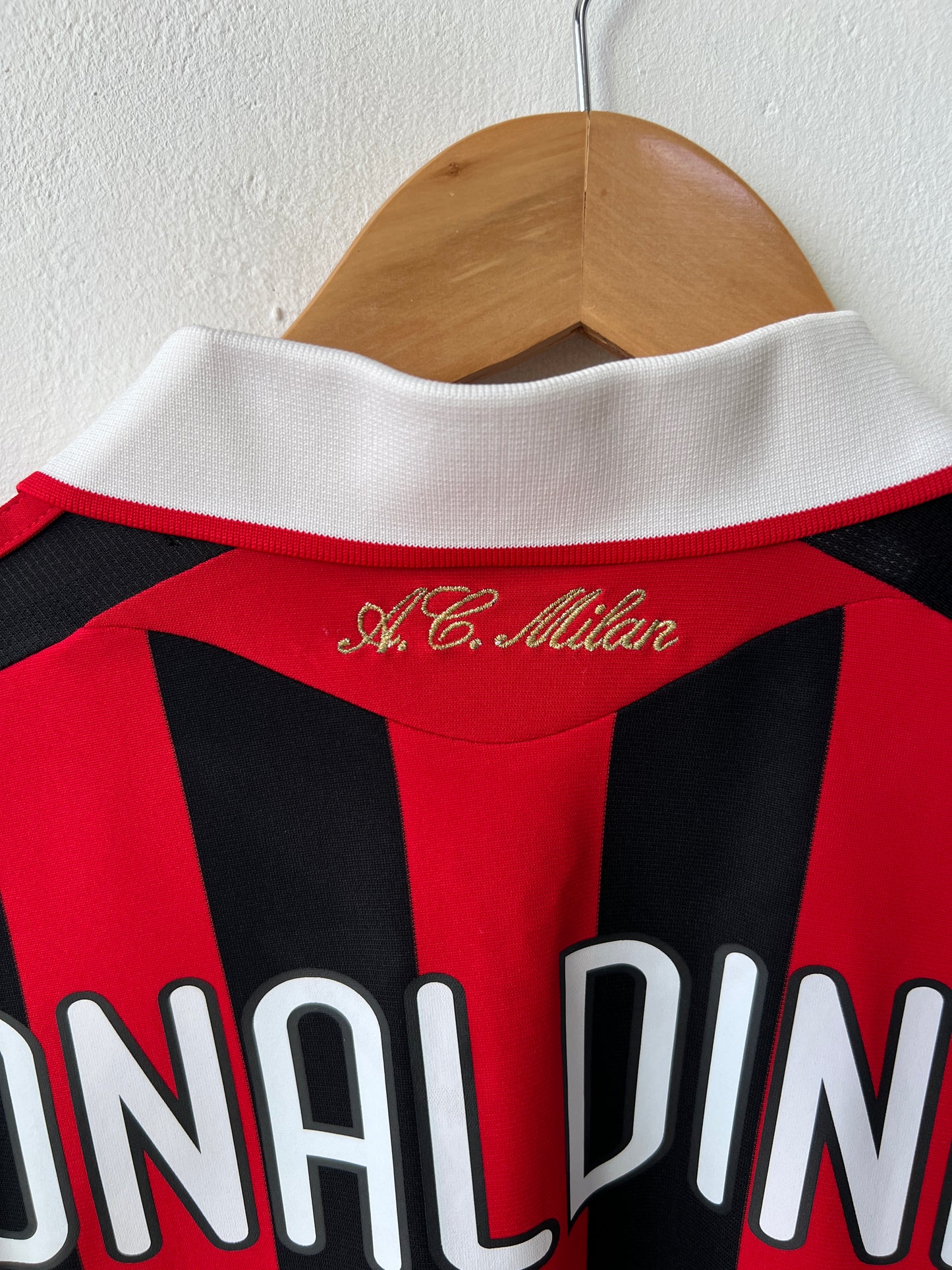 (M) AC Milan 2009-10 Home Shirt Ronaldinho #80