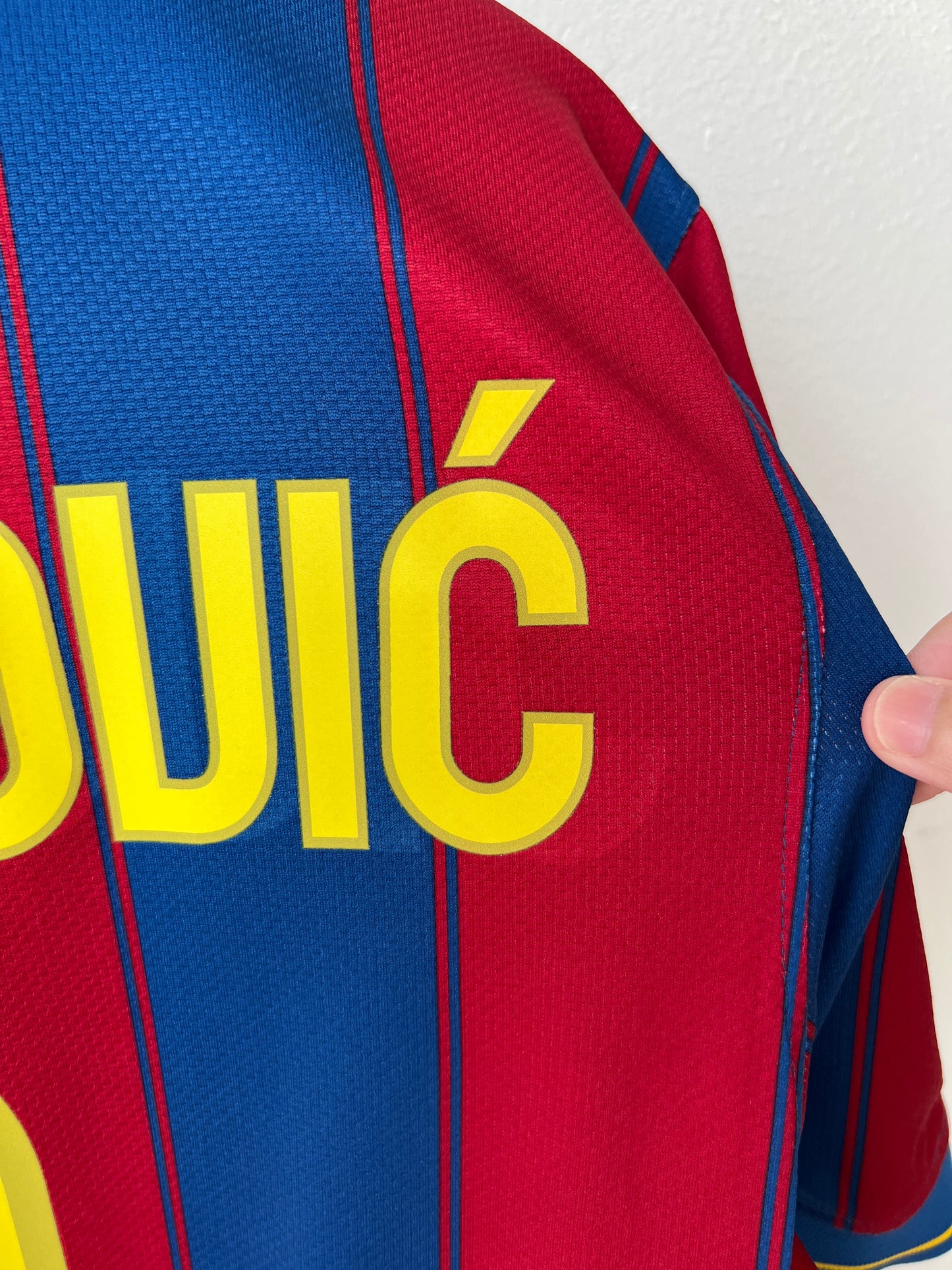(M) Barcelona 2009-10 Home Shirt Ibrahimovic #9