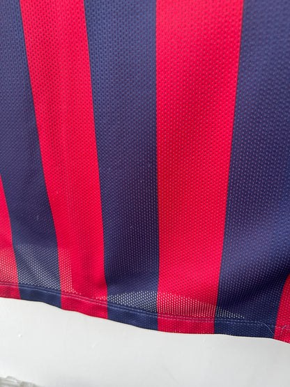 (XL) Barcelona 2013-14 Home Player Version Shirt Messi #10