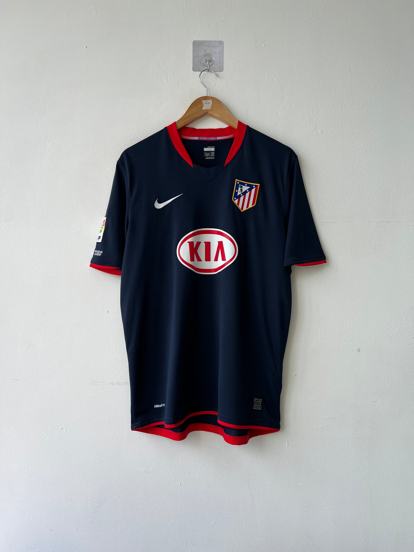 (L) Atletico Madrid 2008-09 Away Shirt Kun Aguero #10