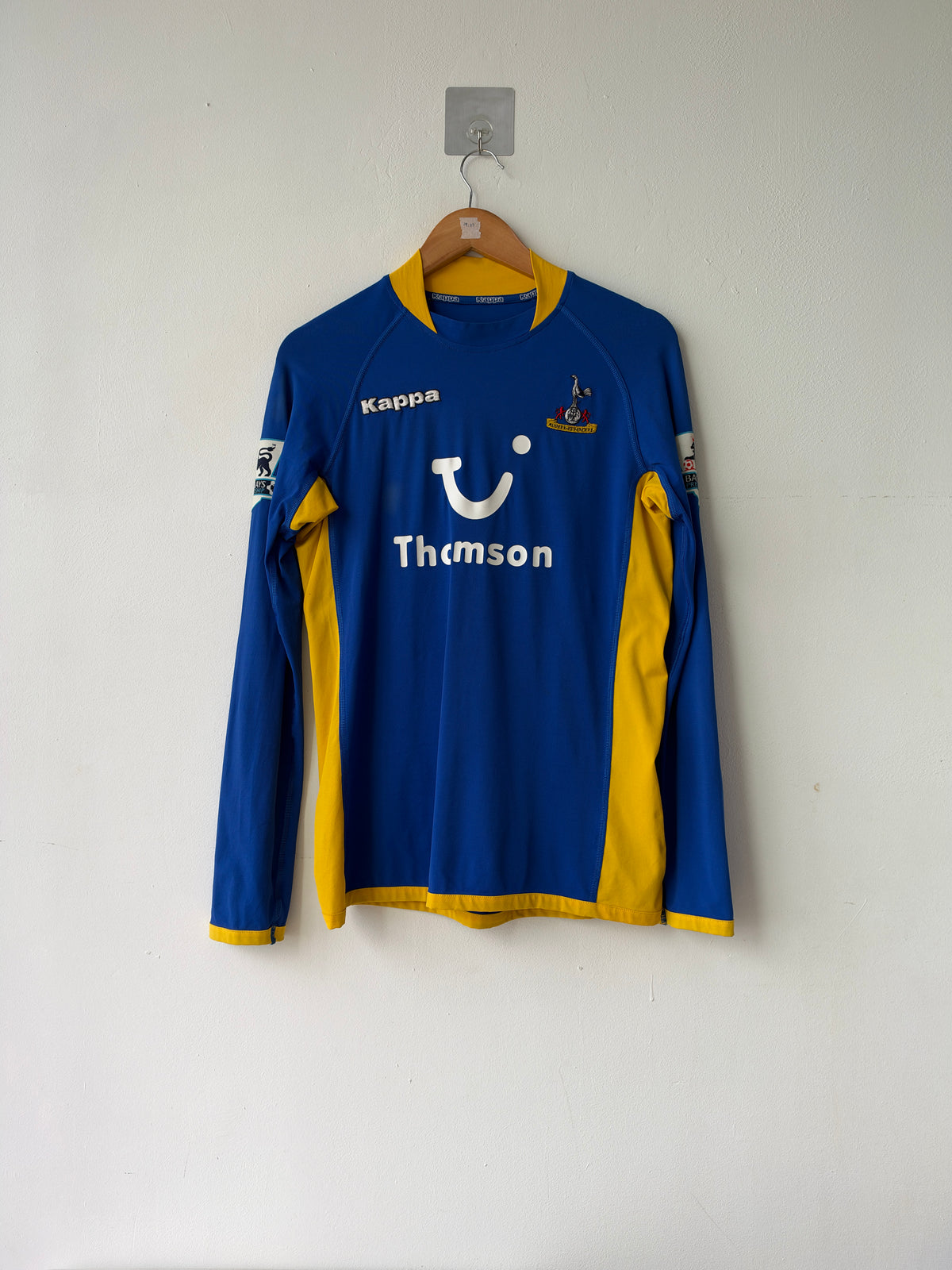 (M) Tottenham Hotspur 2005-06 Away Long Sleeve Shirt Carrick #16