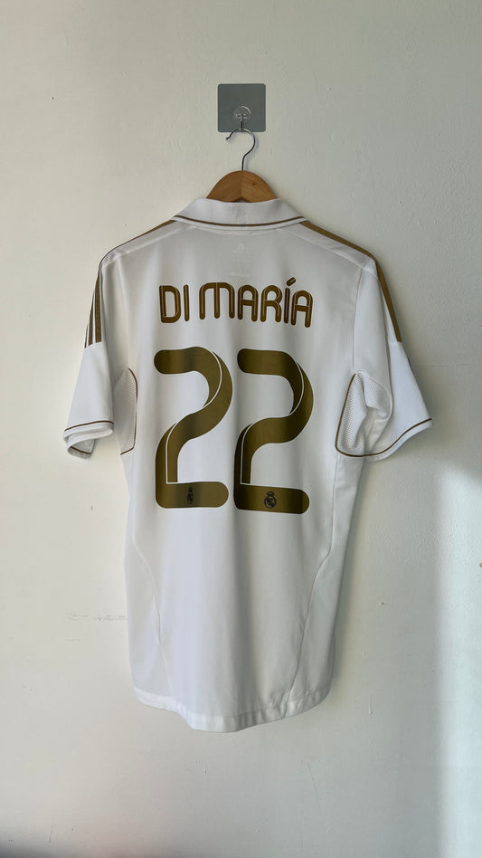 Real Madrid 2011-12 Home Shirt Di Maria #22 (S fits M)