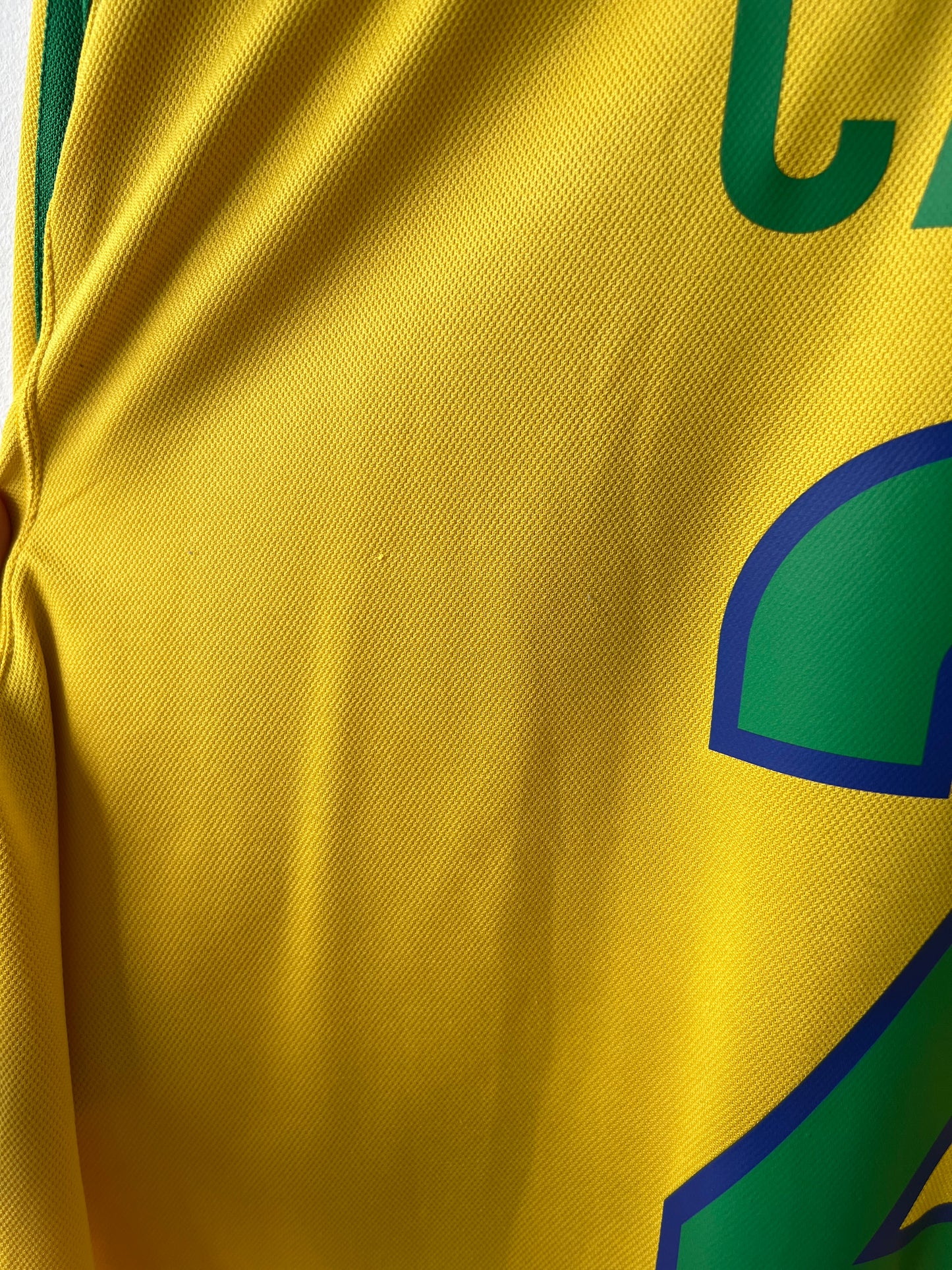 (L) Brazil 1998-00 Home Shirt Ronaldo #9