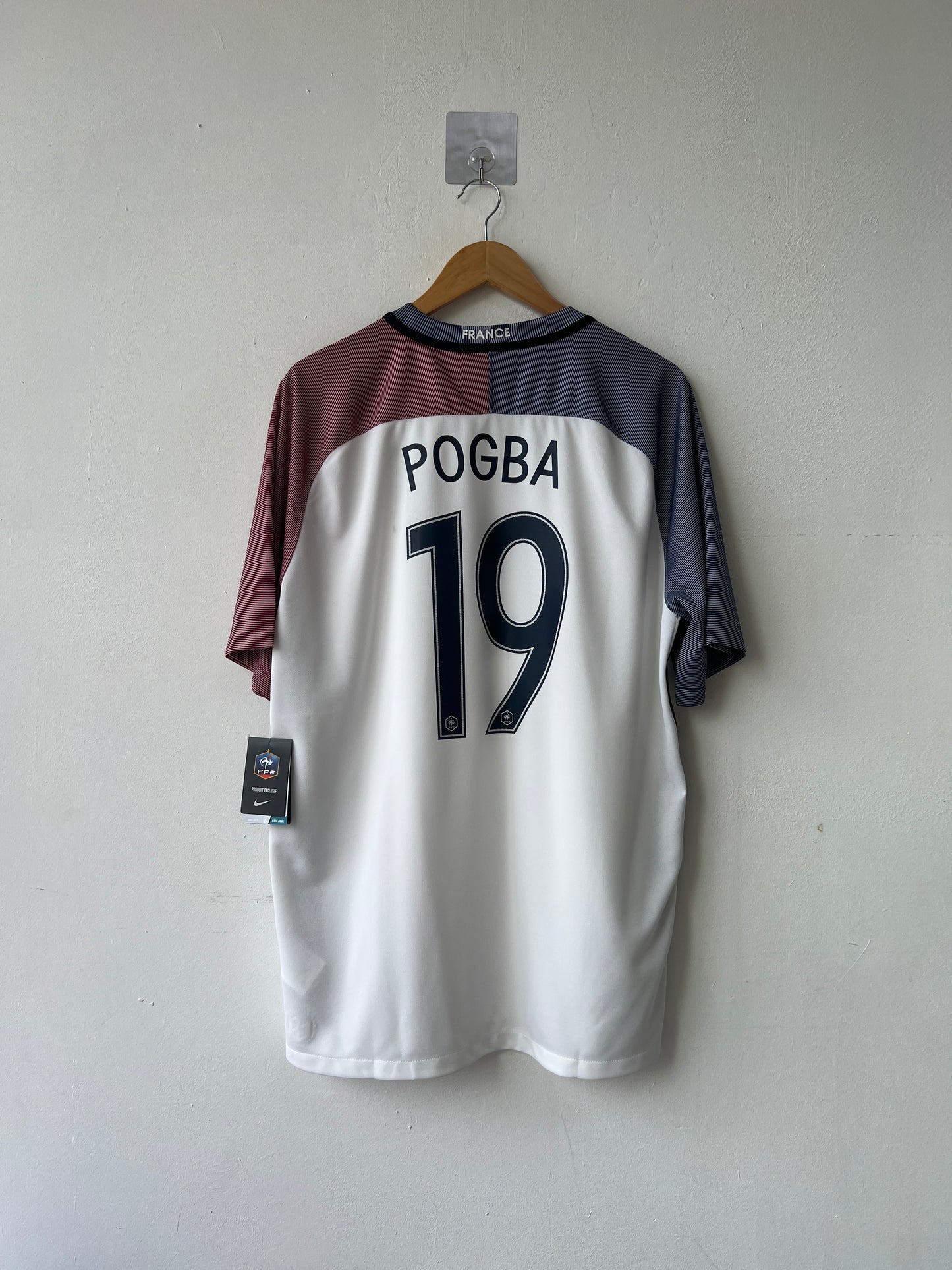 (XL) France 2016-17 Away Shirt Pogba #19 (NEW)