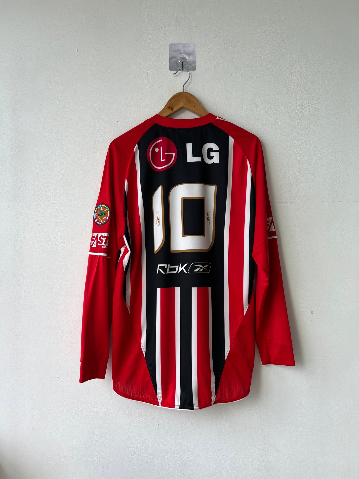 (L) Sao Paulo 2006-07 Away Long Sleeve Shirt #10