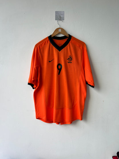 (L) Holland 2000-02 Home Shirt v. Nistelrooy #9