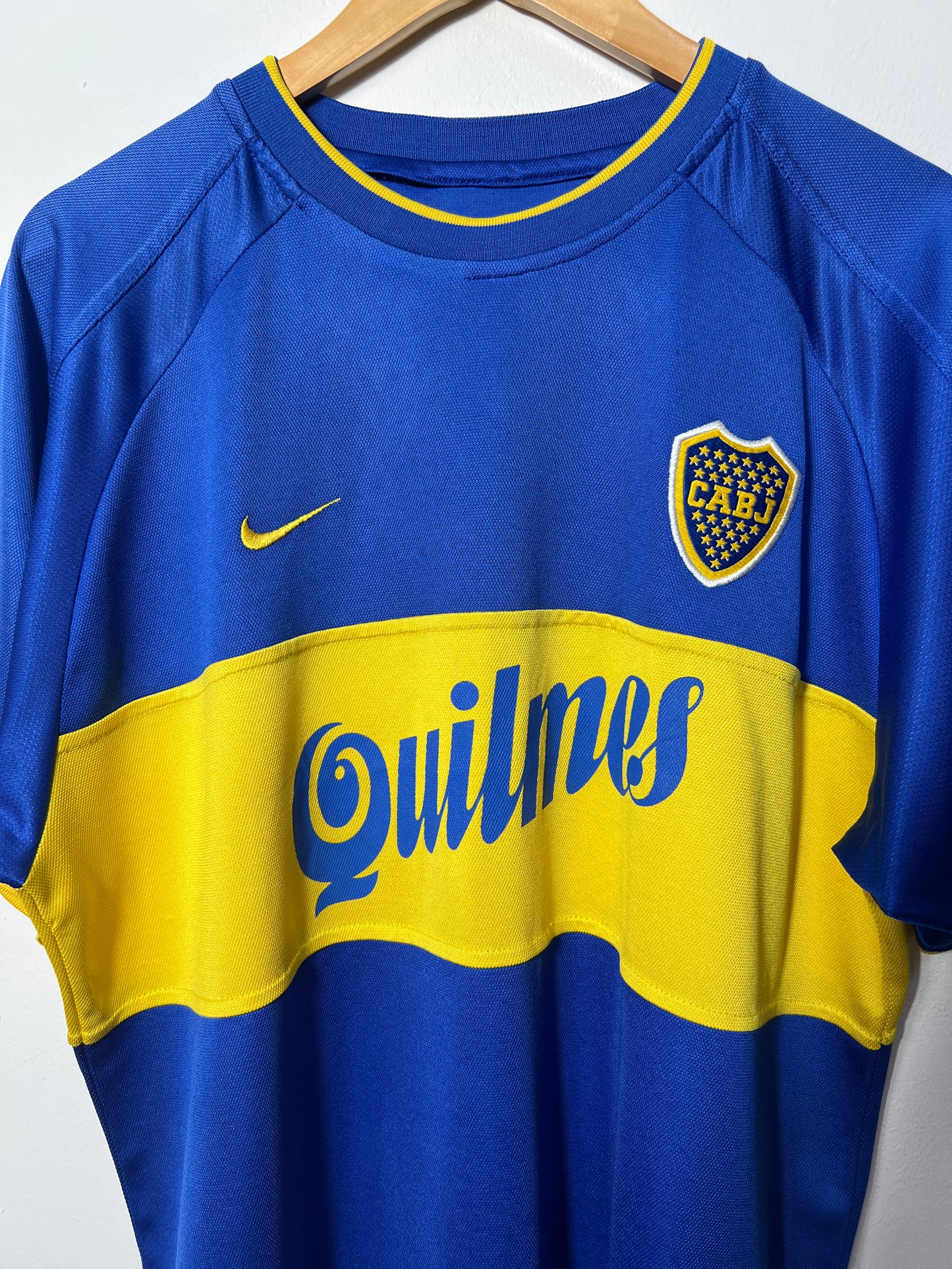 (XL) Boca Juniors 2000-01 Home Shirt Roman Riquelme #10