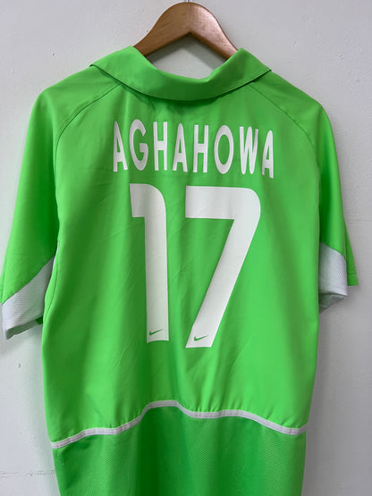 (L) Nigeria 2002-04 Home Shirt Aghahowa #17