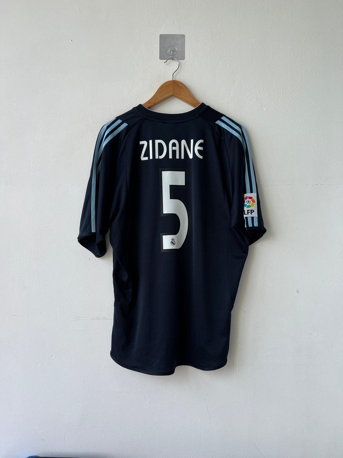 (L) Real Madrid 2003-04 Away Shirt Zidane #5