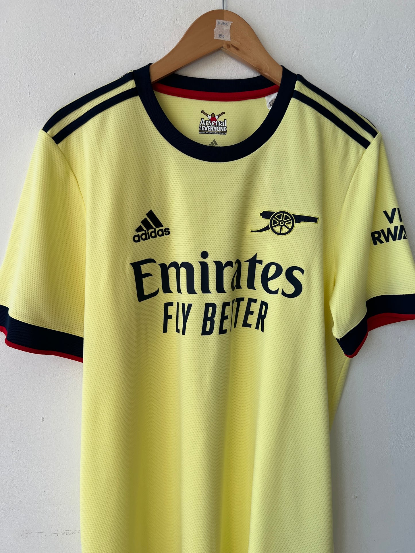 (L) Arsenal 2021-22 Away Shirt Saka #7 (NEW)