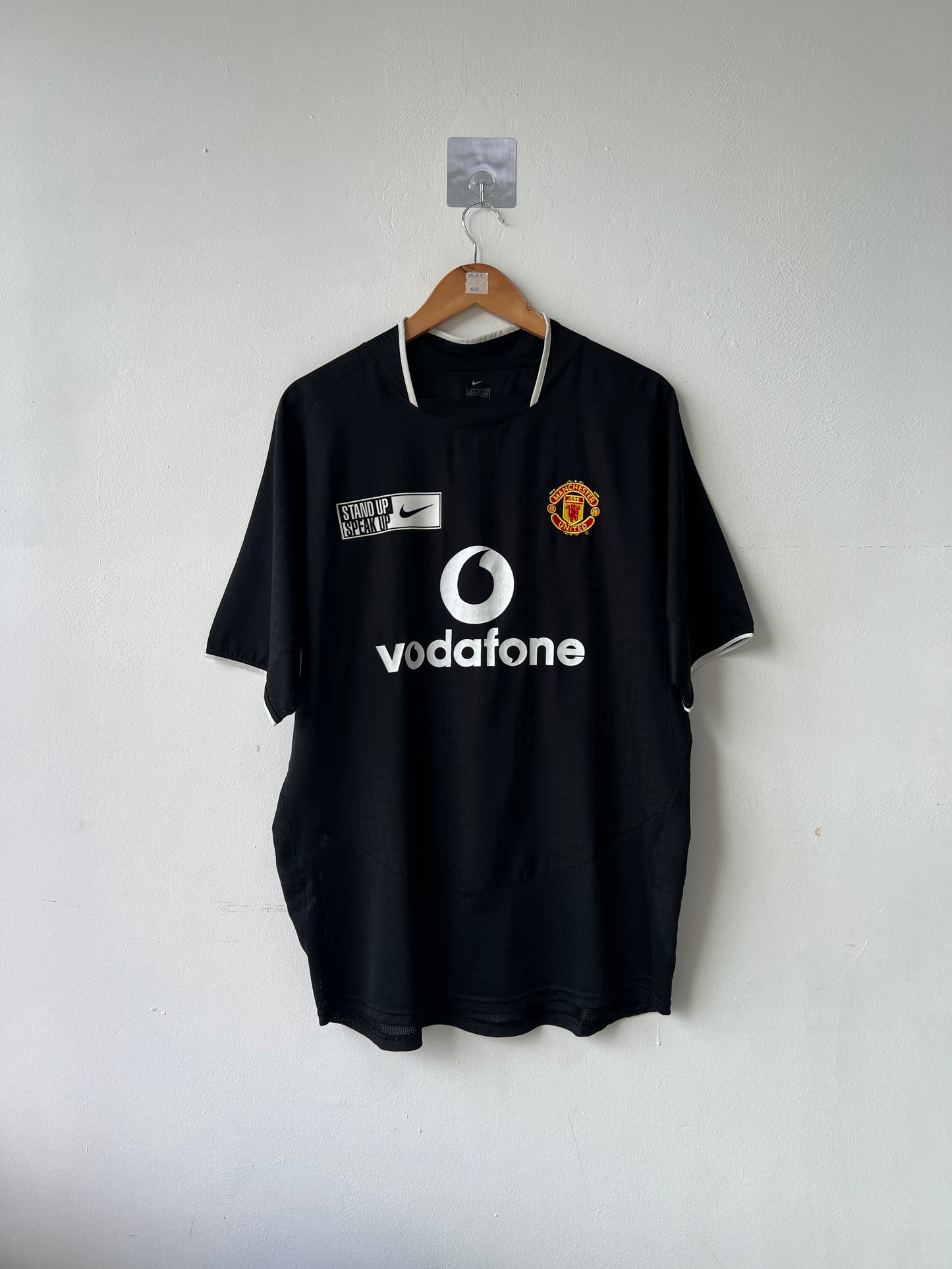 (L) Manchester United 2003-05 Away Shirt Rooney #8 (Stand Up Speak Up)