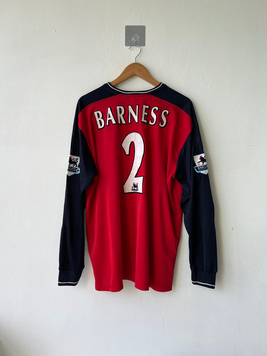 (XL) Bolton 2003-05 Away Long Sleeve Shirt Barness #2