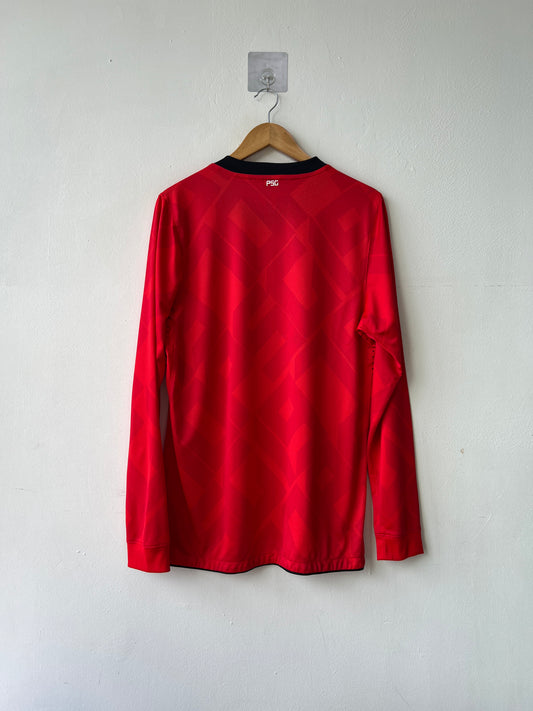 (L) PSG 2011-12 Third Long Sleeve Player Version Shirt