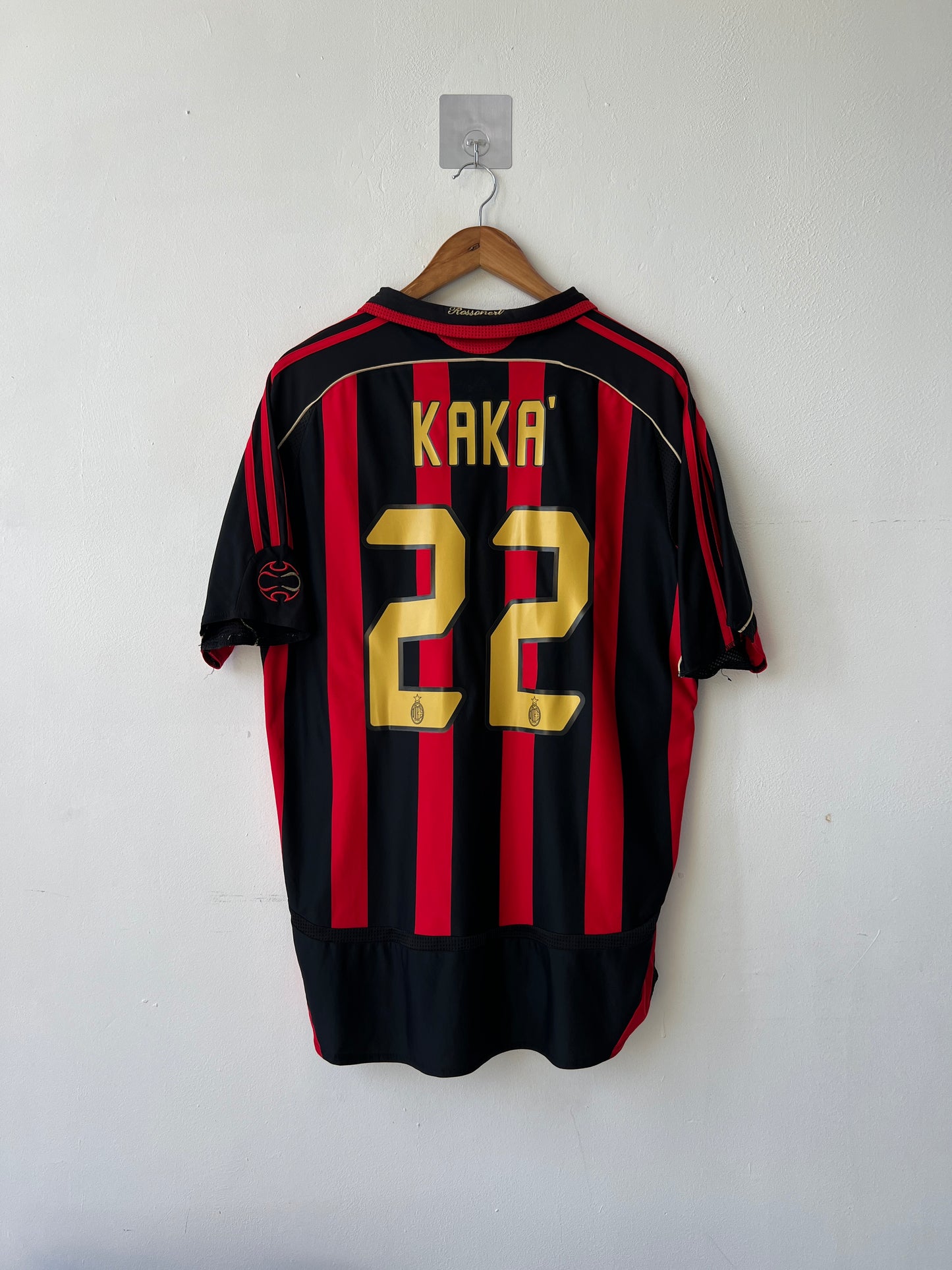 (L) AC Milan 2006-07 Home Shirt Kaka #22