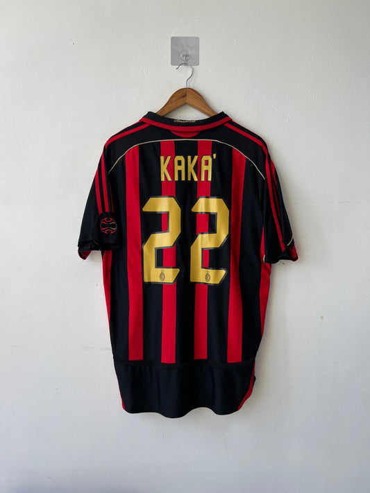 (L) AC Milan 2006-07 Home Shirt Kaka #22