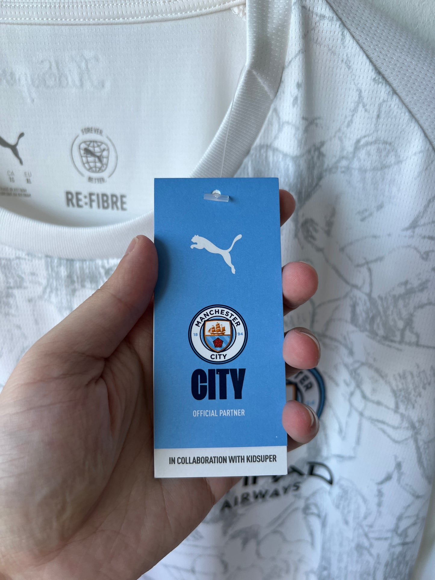 (XL) Manchester City 2025-26 KidSuper CWC Home Shirt (NEW)