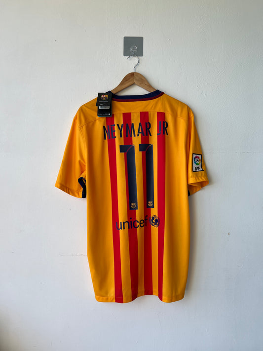 Barcelona 2015-16 Away Shirt Neymar Jr. #11 (NEW) (XL)