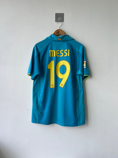 (M) Barcelona 2007-09 Away Shirt Messi #19