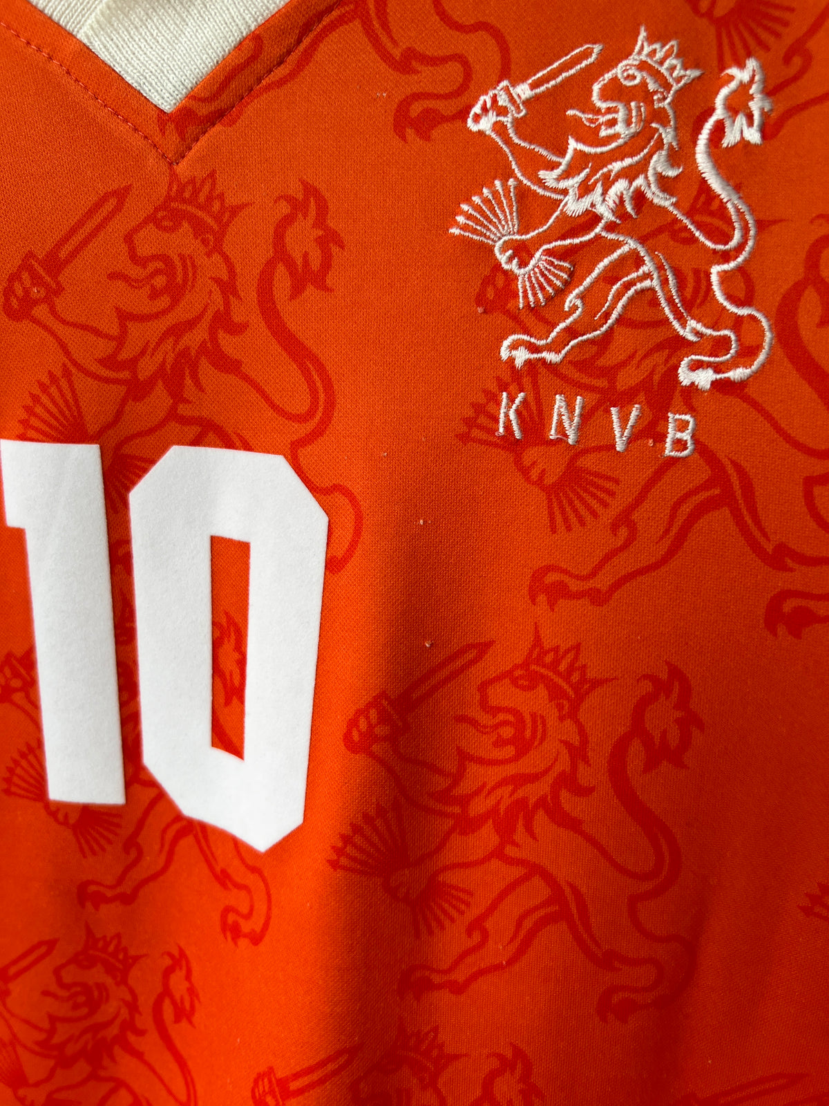 (L) Netherlands 1994 Home Shirt Bergkamp #10