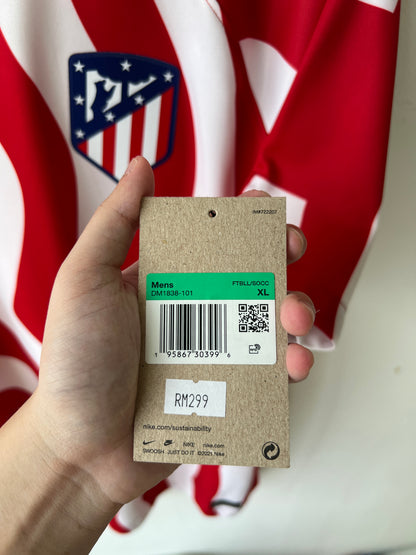 (XL) Atletico Madrid 2022-23 Home Shirt Griezmann #8 (NEW)