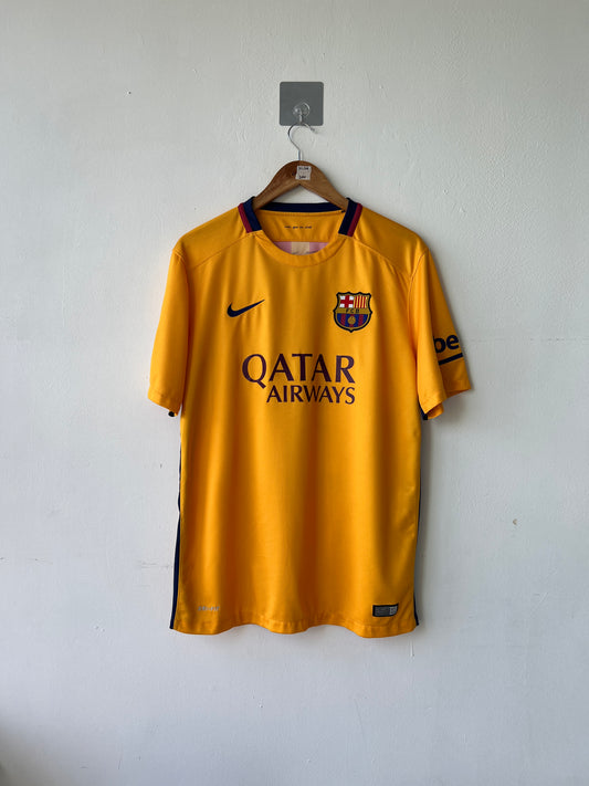 (L) Barcelona 2015-16 Away Shirt Messi #10
