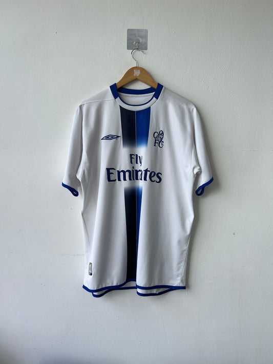 (L) Chelsea 2003-05 Away Shirt Drogba #15