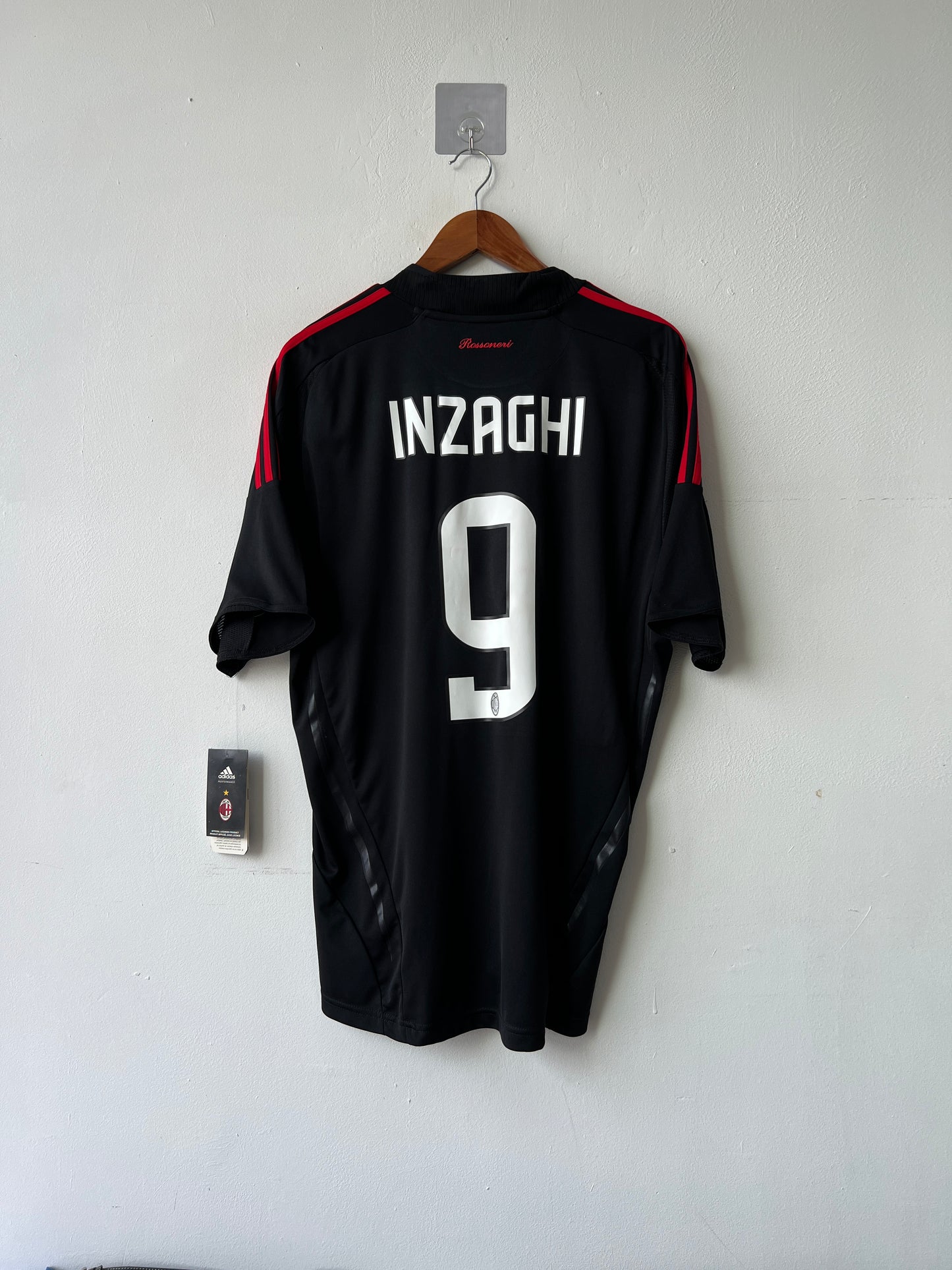 (L) AC Milan 2008-09 Away Shirt Inzaghi #9 (NEW)