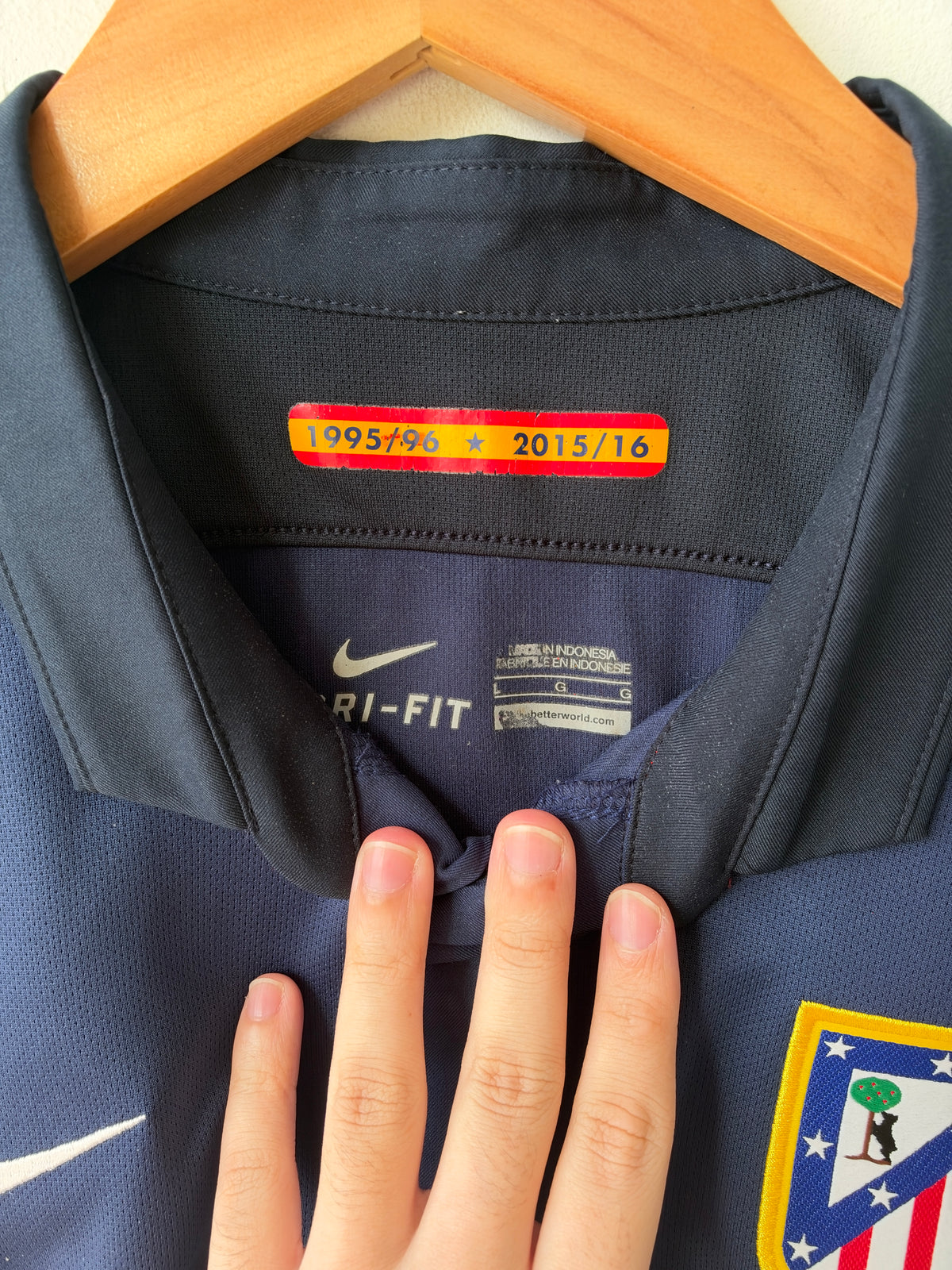(L) Atletico Madrid 2015-16 Away Shirt Griezmann #7