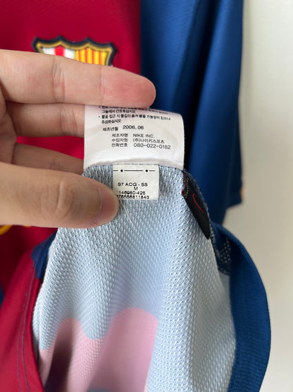 (M) Barcelona 2006-07 Home Shirt Messi #19