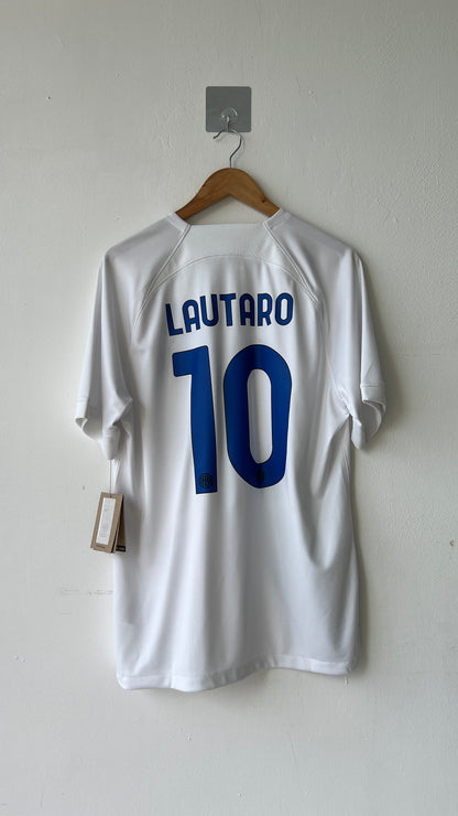 Inter Milan 2023-24 Away Shirt Lautaro #10 (L) (Brand New)