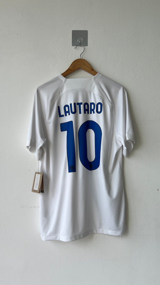 Inter Milan 2023-24 Away Shirt Lautaro #10 (L) (Brand New)
