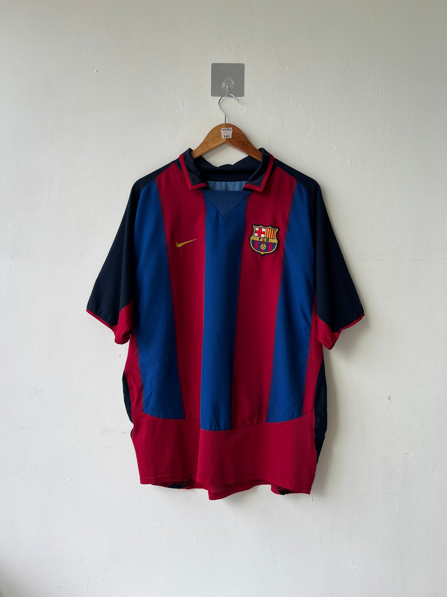 (L) Barcelona 2003-04 Home Shirt Ronaldinho #10