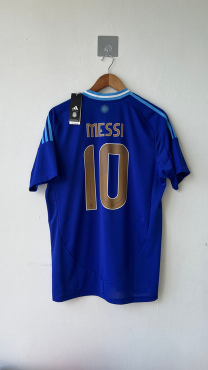 Argentina 2024-25 Away Shirt Messi #10 (L) (Brand New)