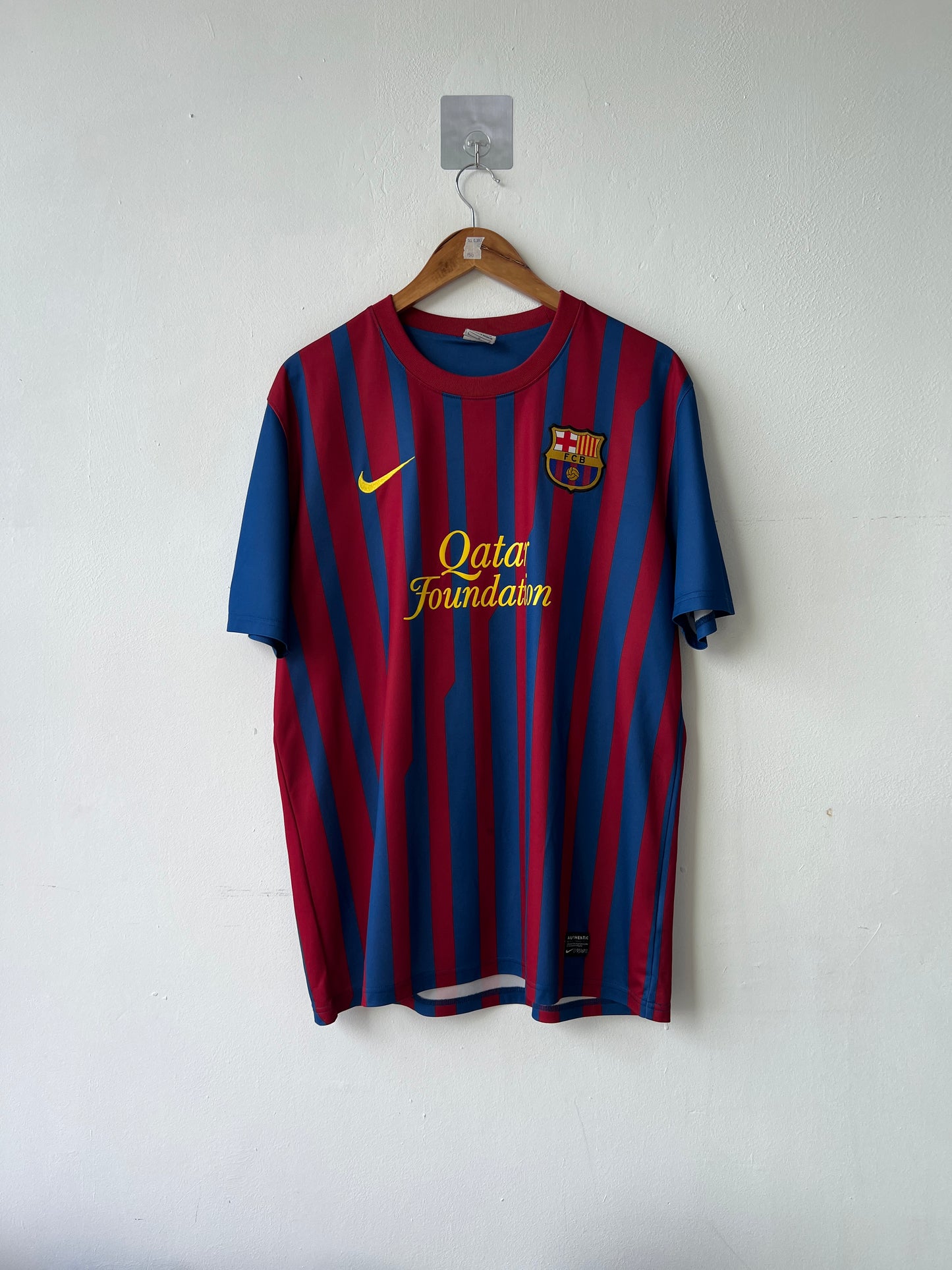 (L) Barcelona 2011-12 Home Basic Version Shirt Fabregas #4