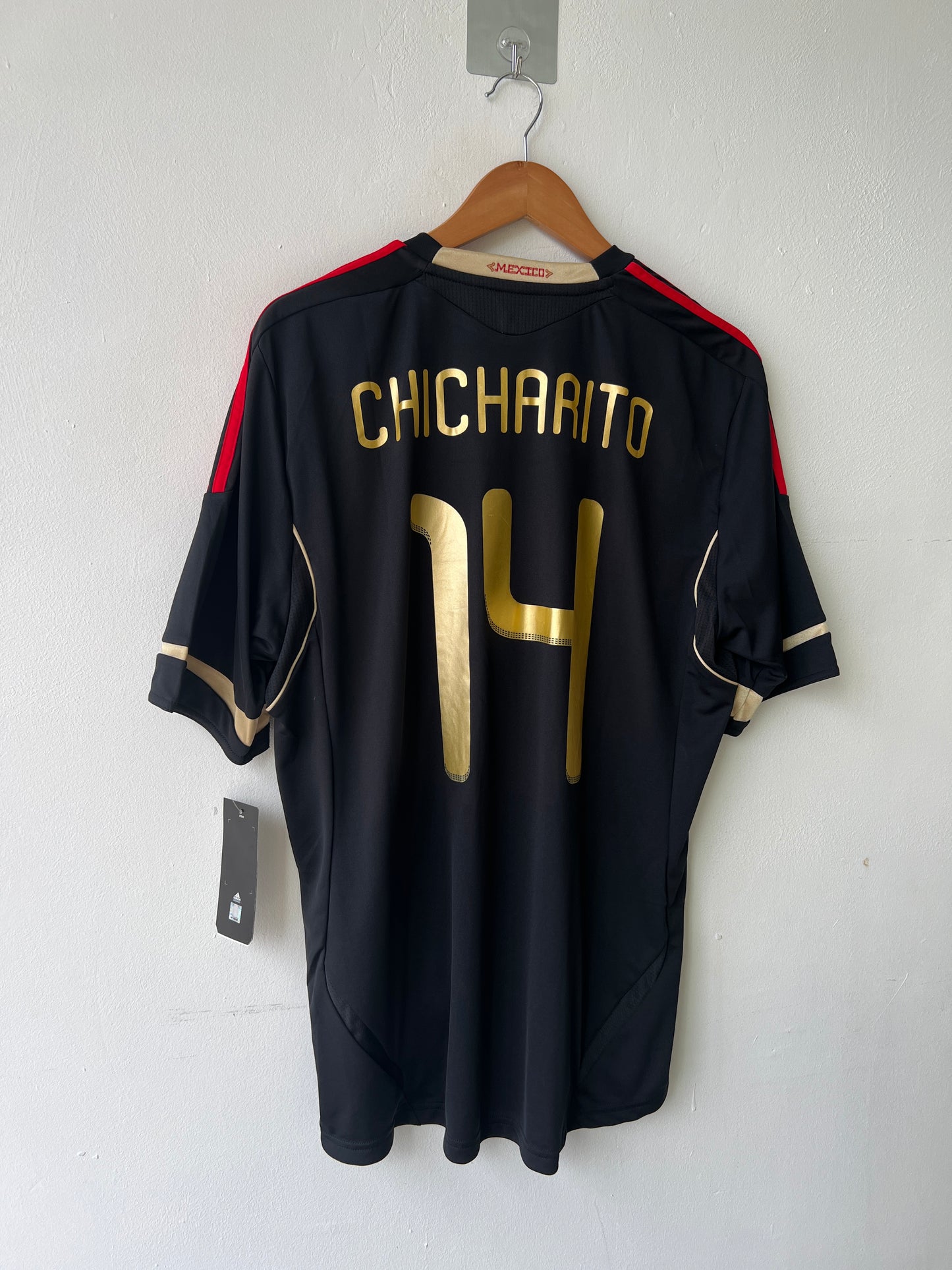 (L) Mexico 2011-13 Away Shirt Chicharito #14 (NEW)