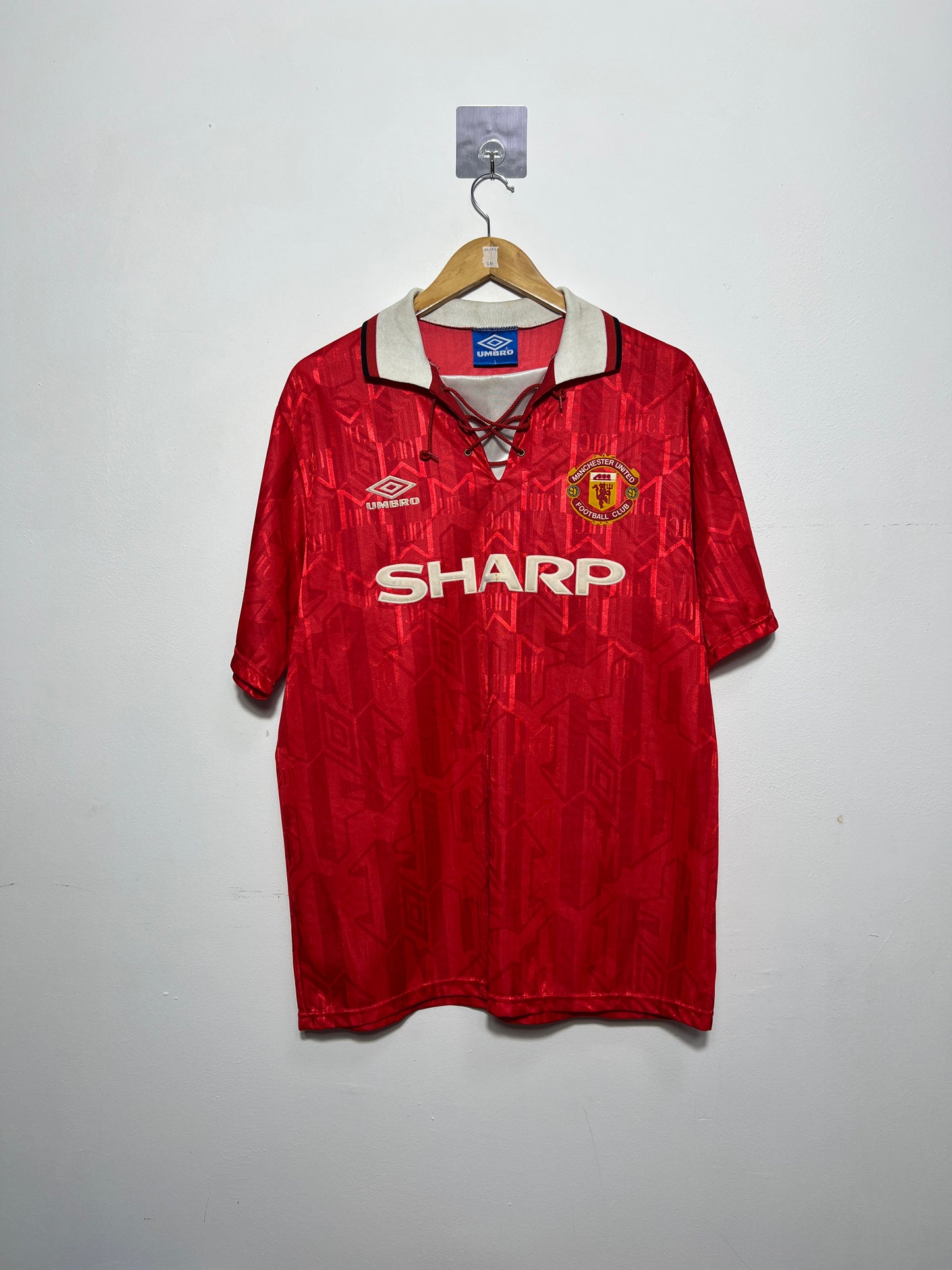 (L) Manchester United 1992-93 Home Shirt Cantona #7