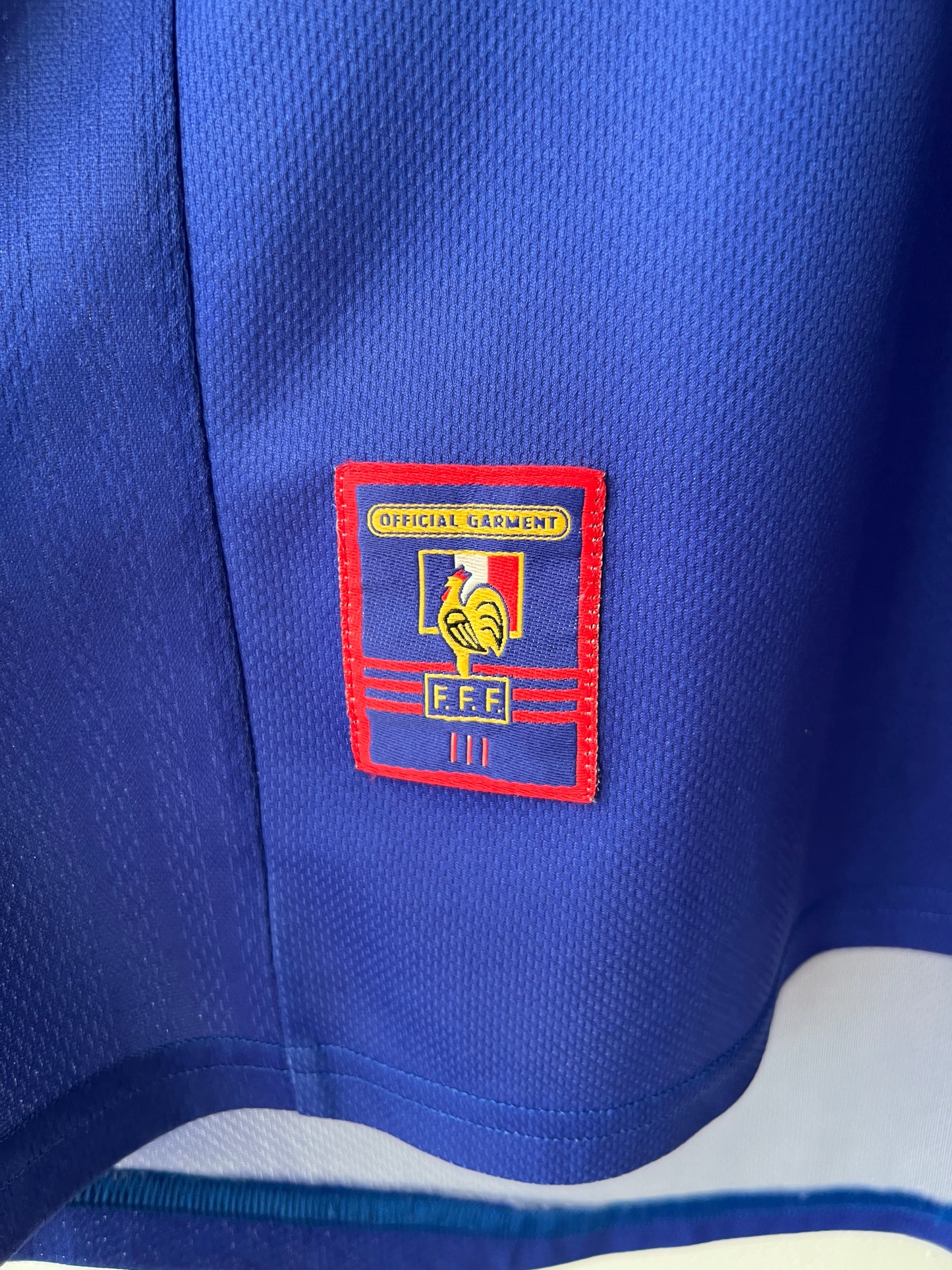 (L) France 1998-00 Home Shirt Zidane #10