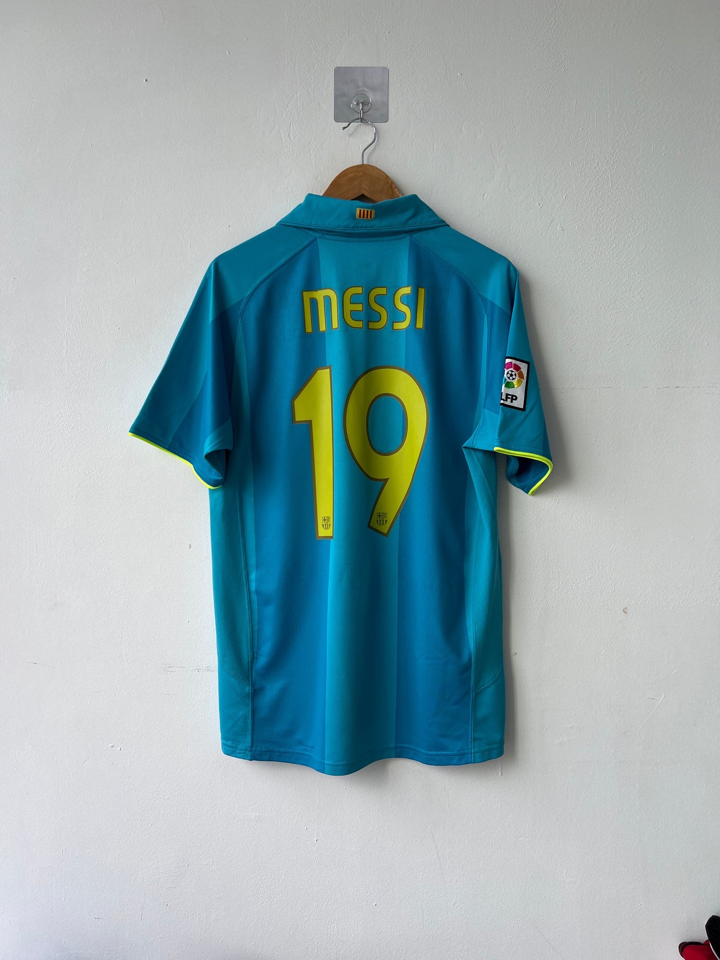 (M) Barcelona 2007-09 Away Shirt Messi #19