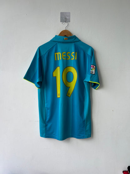 (M) Barcelona 2007-09 Away Shirt Messi #19