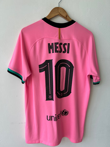 (L) Barcelona 2020-21 Third Shirt Messi #10