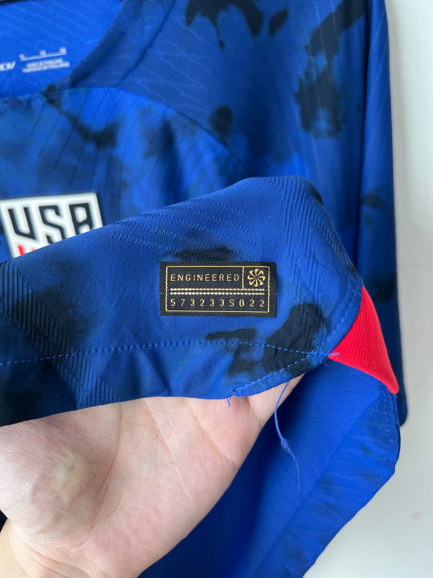 (XL) USA 2022-23 Away Player Version Shirt (USMNT)