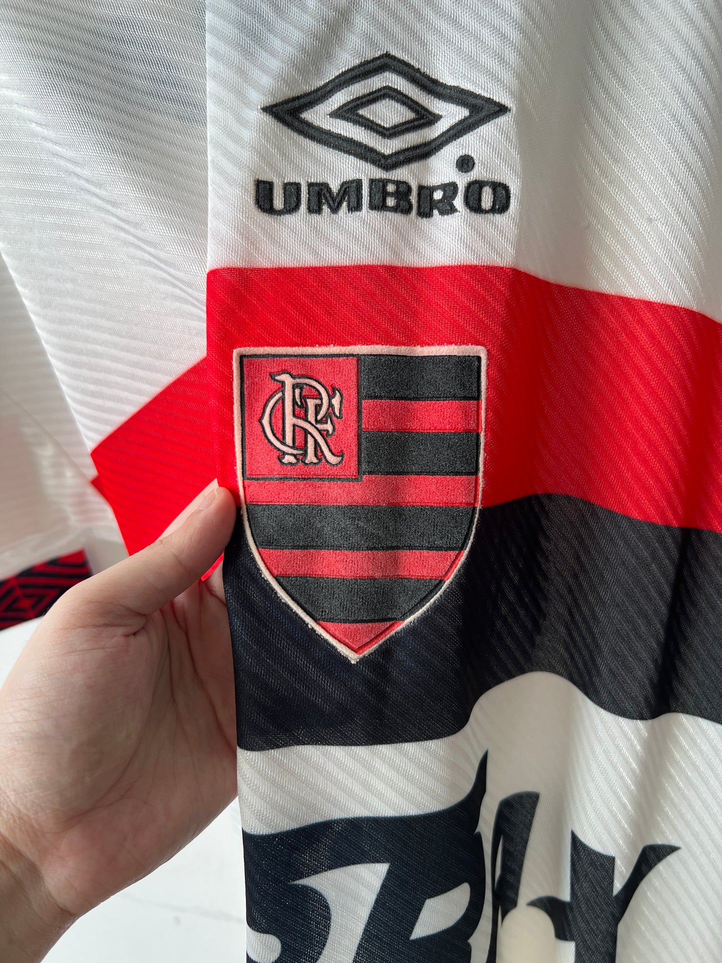 (L) Flamengo 1995-96 Centenary Away Shirt