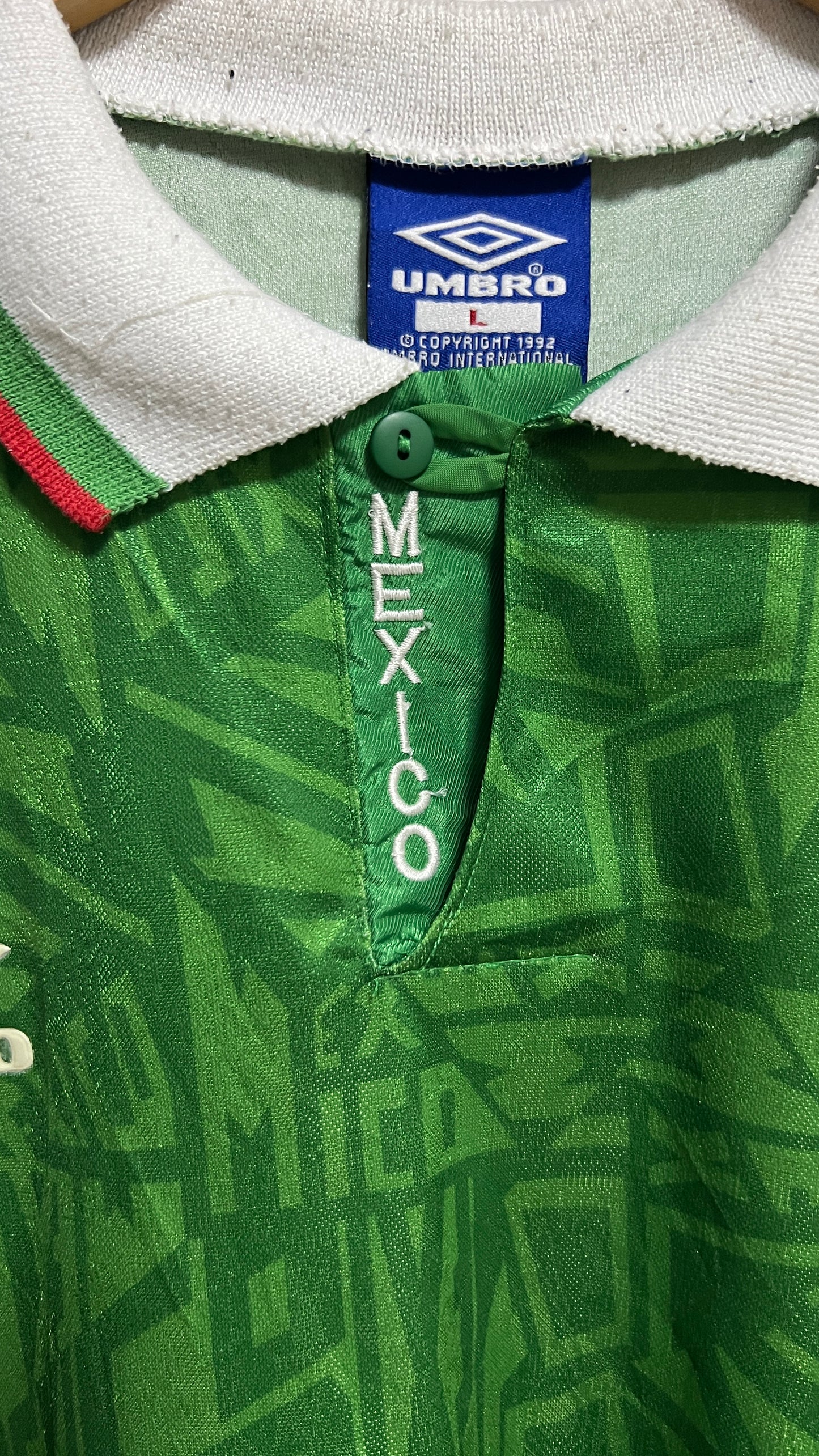 Mexico 1993-95 Home Shirt (L)