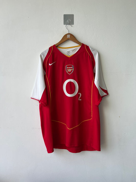 (XL) Arsenal 2004-05 Home Shirt Henry #14