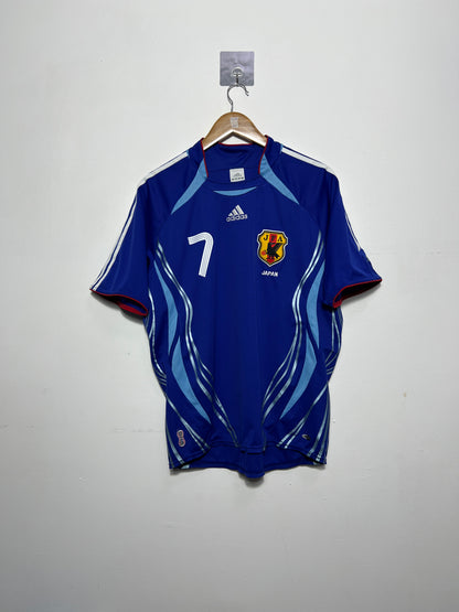 (M fits L) Japan 2006-08 Home Shirt Nakata #7