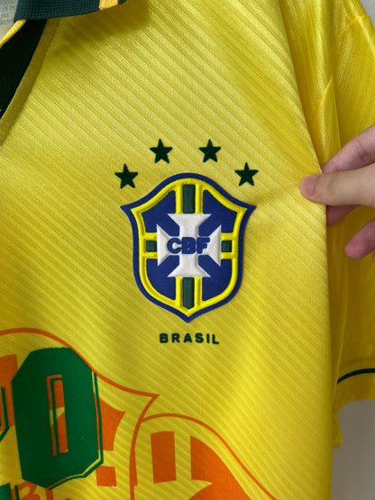 (L) Brazil 1994-96 Home Shirt Ronaldo #20