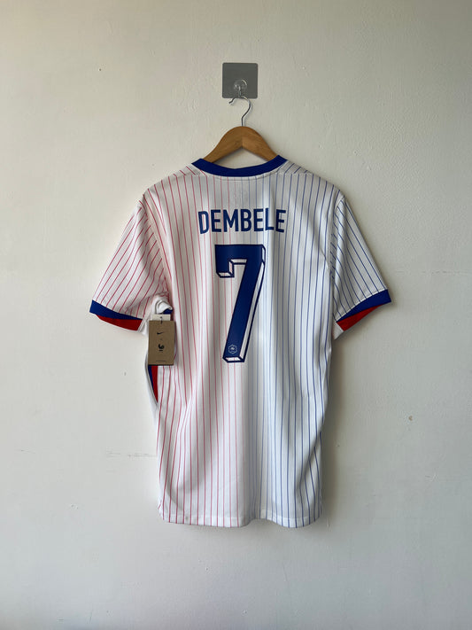 France 2024-25 Away Shirt Dembele #7 (Brand New) (L)