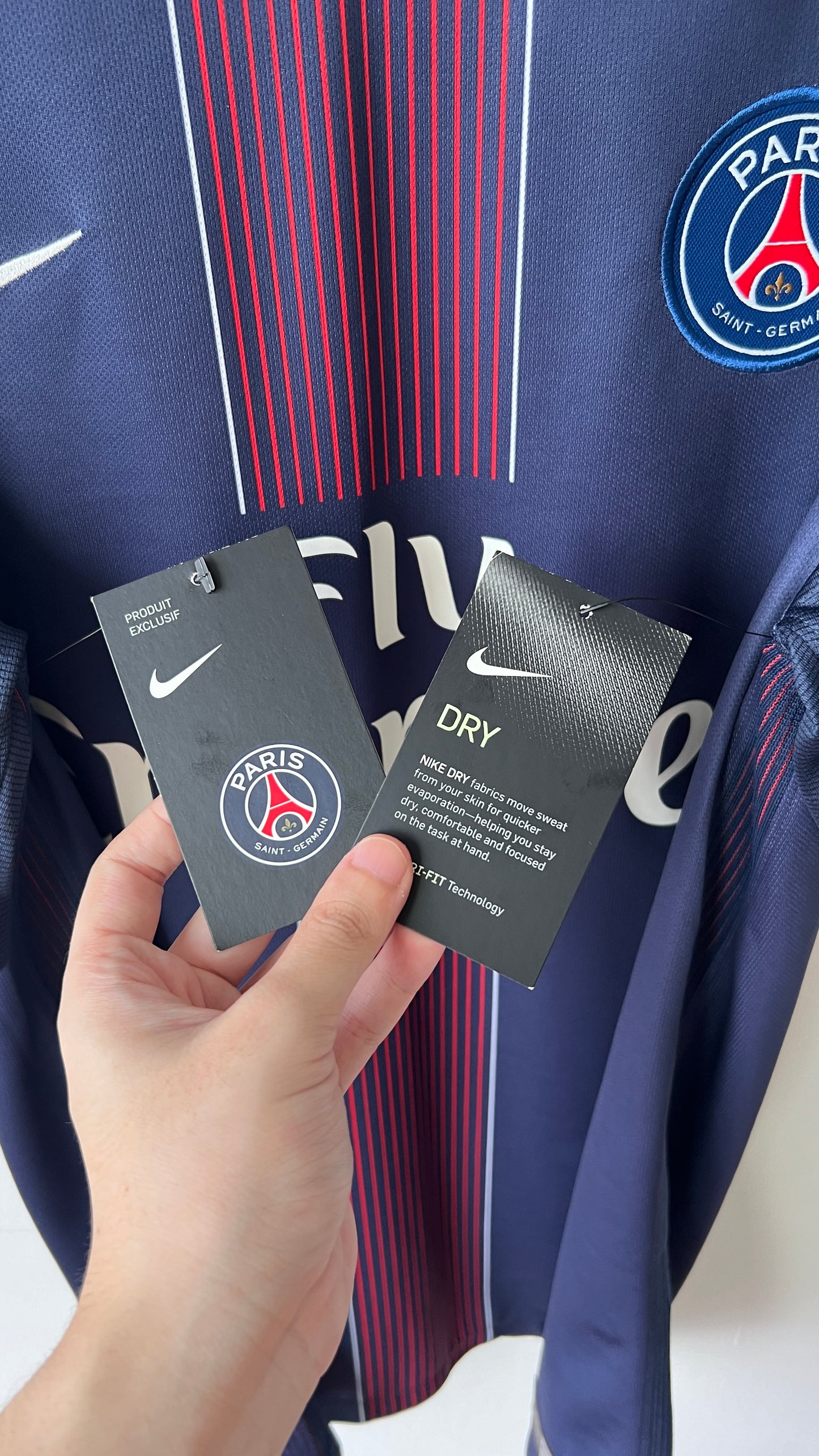 PSG 2016-17 Home Shirt Neymar Jr. #10 (L) (Brand New)