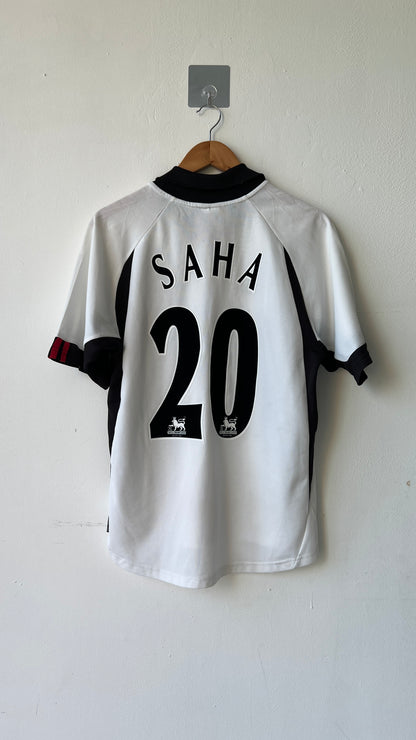 Fulham 2002-03 Home Shirt Saha #20 (M)