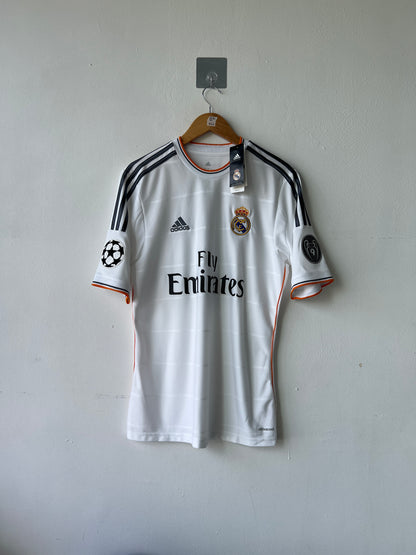(M) Real Madrid 2013-14 Home Shirt Bale #11 (NEW)